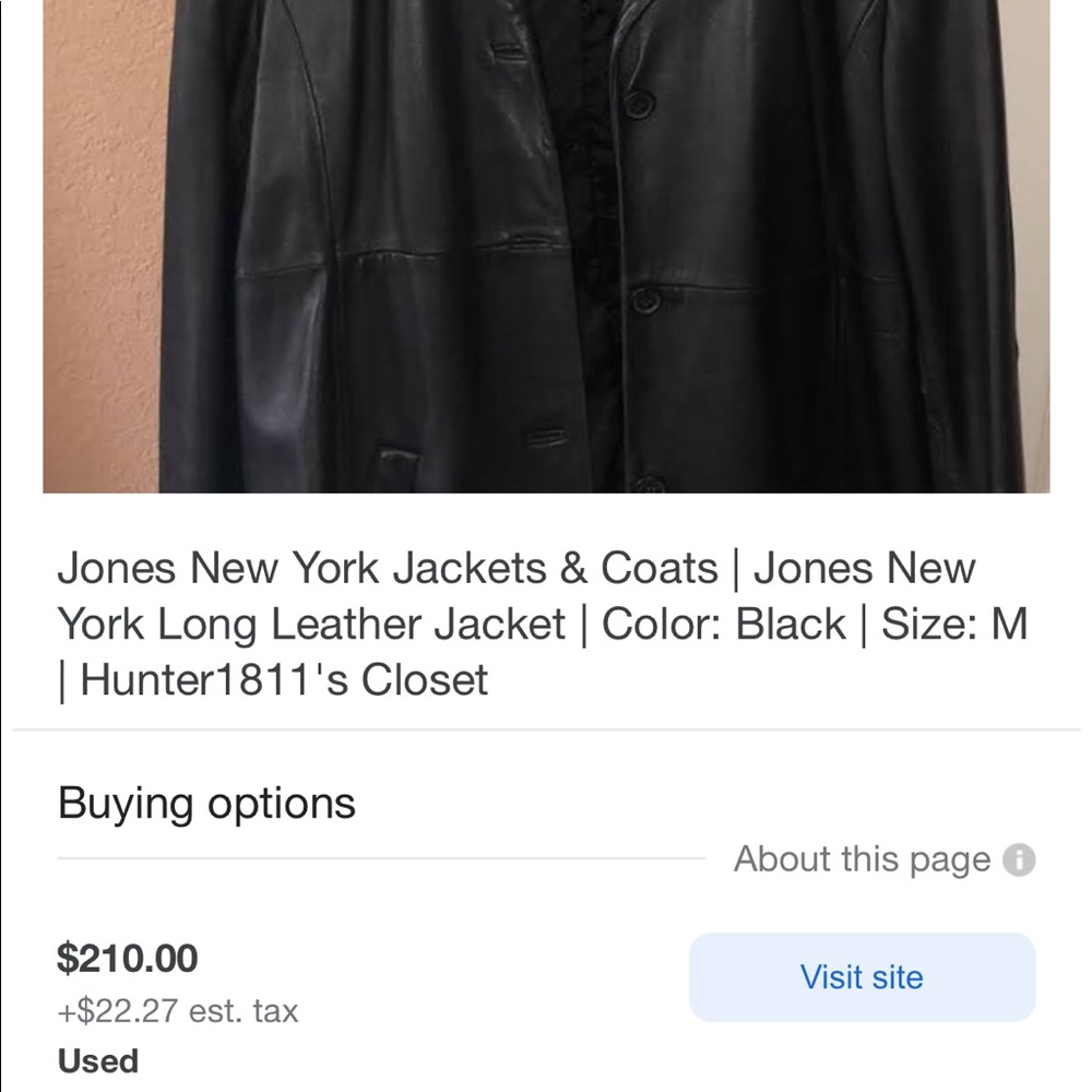 Leather jacket - Picture 3 of 5